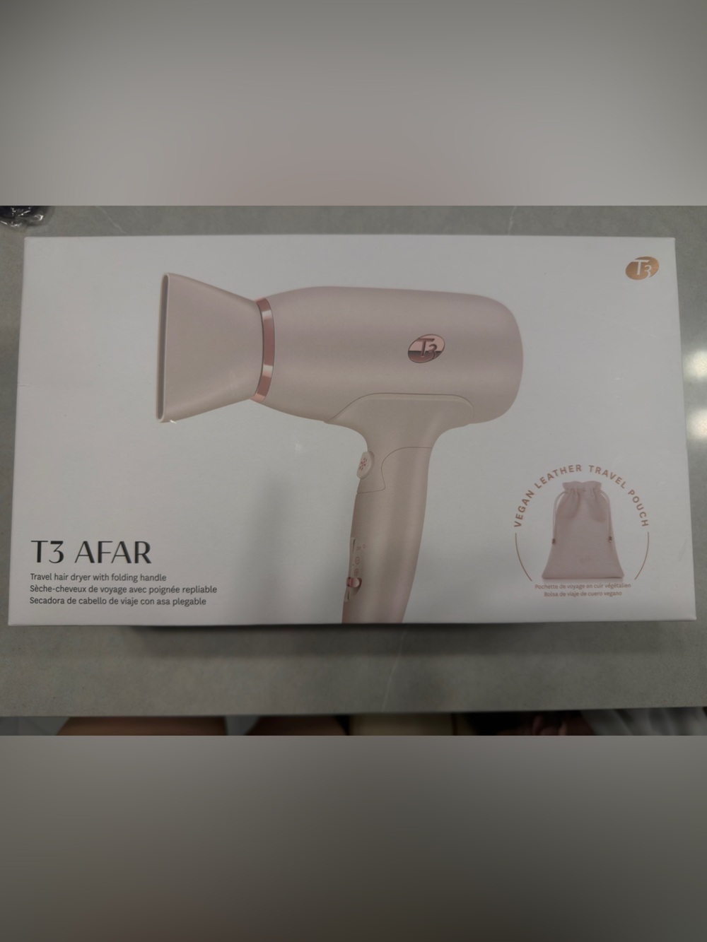T3 AFAR Travel Hair Dryer, New in box